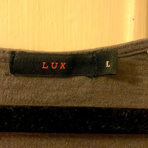 Grey Top by Lux - Picture 4 of 5